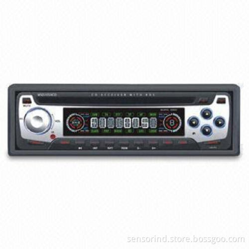 Car DVD Player with AM/FM Receiver and Detachable Panel